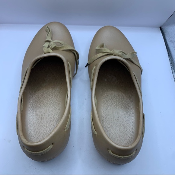 Crocs Tilda Dutch Clog Womens Size 6  Tie Lightweight Shoe EUC RARE - Picture 4 of 6